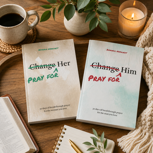Pray For Him & Her – 30-Day Couple’s Prayer Book